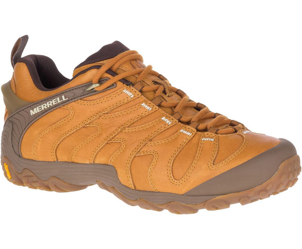 Tenis Homem - Merrell Cham 7 Slam Luna Couro - Marrom - HQO830175